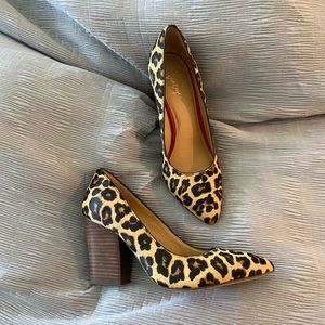 New leopard print heels